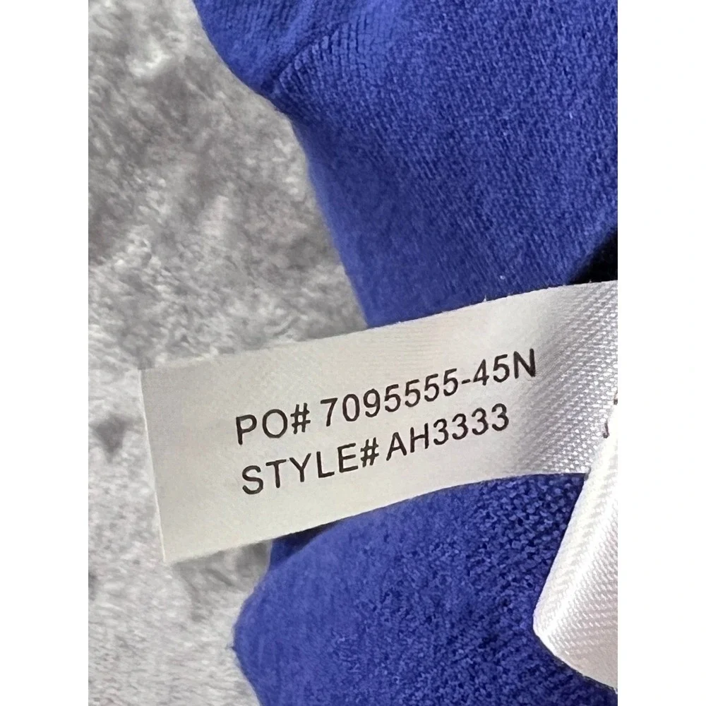 Lacoste Mens Royal Blue Quarter Zip Pullover Sweater Size US Medium FR 4